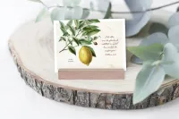 Postkarten Und alles, was ihr glaubend erbittet im Gebet - Zitrone