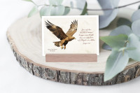 Postkarten Die auf HERRN harren - Adler