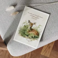 Postkarten Ich werde euch Zukunft schenken und Hoffnung geben - Reh