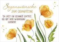 Postkarten Lovely Segenswünsche zum Geburtstag