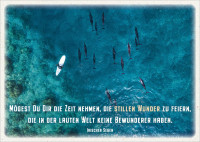 Postkarten Mögest du dir die Zeit nehmen