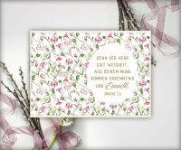 Postkarten Erkenntnis und Einsicht - Sprüche 2,6