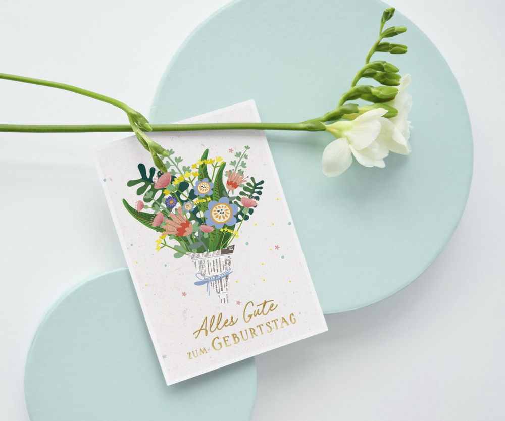Postkarten Alles Gute zum Geburstag - Phil 4,4