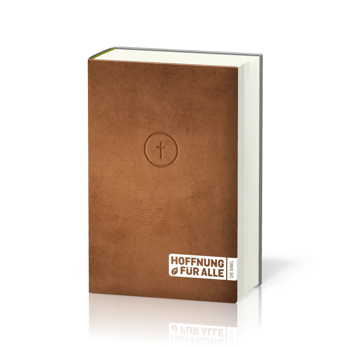 Hoffnung für alle. Die Bibel. - Leather Touch Edition - Kleinformat 10.2 x 15.8 cm
