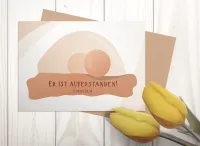 Faltkarte Ostern - Er ist auferstanden!