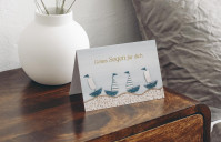 Faltkarte Einsegnung/biblischer Unterricht Gottes Segen