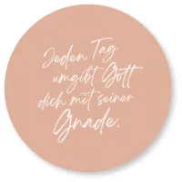Wandschmuckbild Gnade - Ø 40 cm