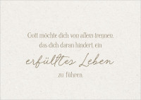 Postkarten alive Erfülltes Leben