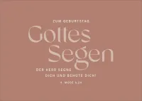 Postkarten alive Zum Geburtstag Gottes Segen