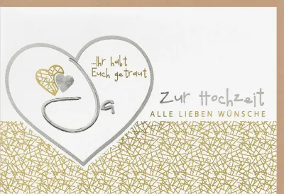 Faltkarte Ihr habt euch getraut