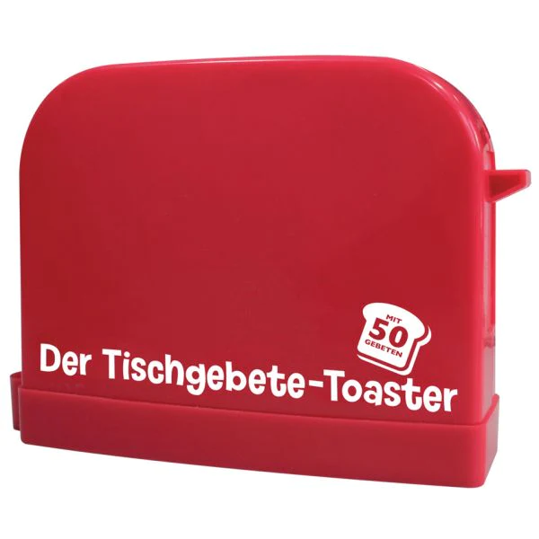 Der Tischgebete-Toaster - Kunststoff-Toaster mit 50 Gebeten