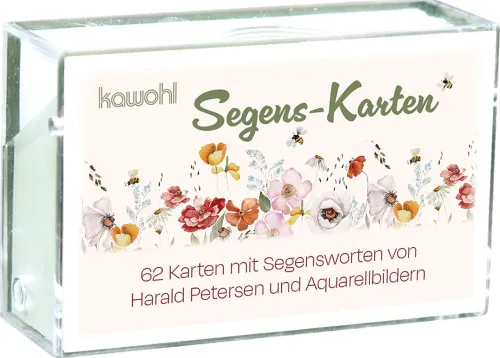 Segens-Karten - ImpulsBox - 62 Karten mit Segensworten von Harald Petersen und Aquarellbildern