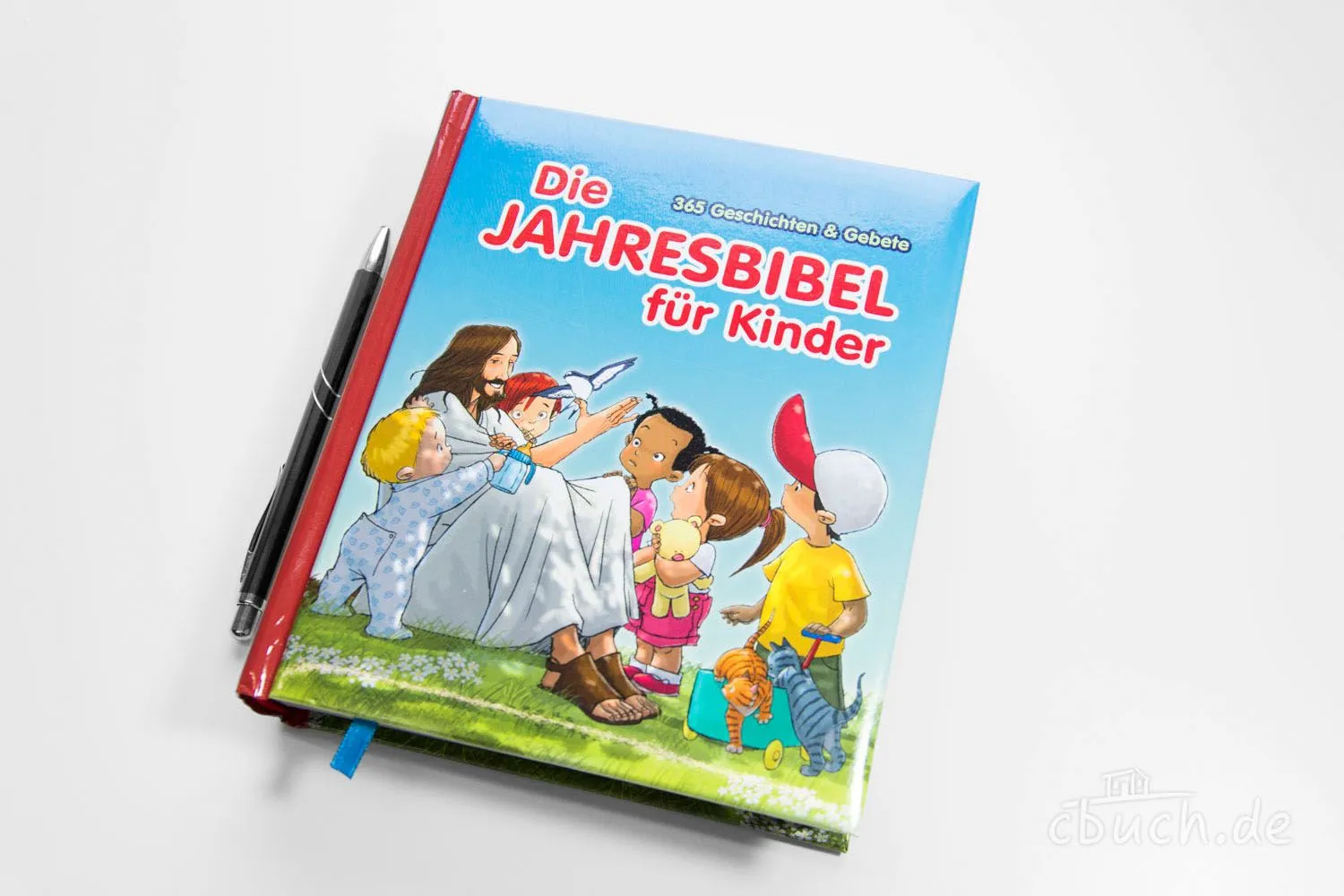 Die Jahresbibel für Kinder - 365 Geschichten & Gebete
