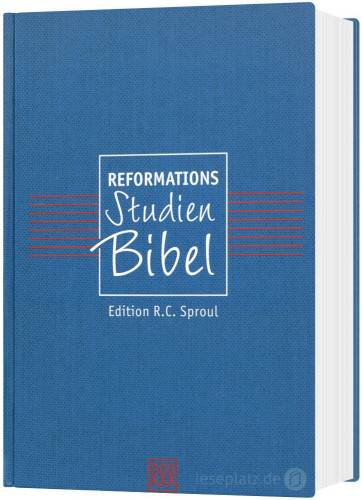 Reformations-Studien-Bibel 2017 blau - 2. Auflage