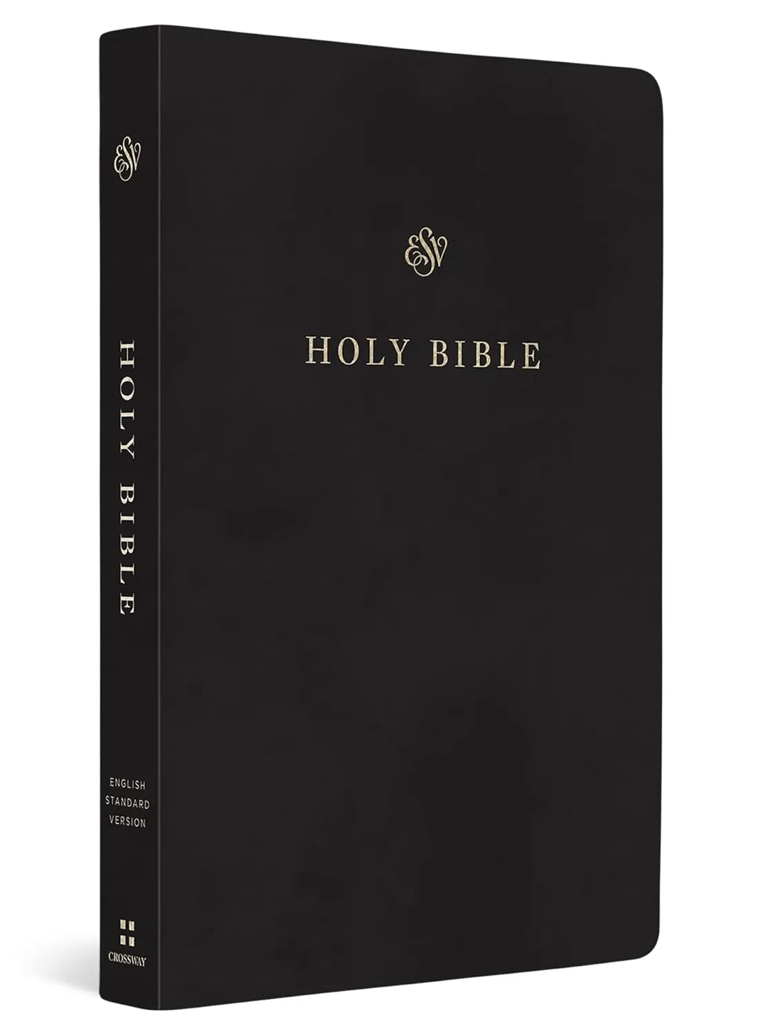 Anglais, Bible, English Standard Version, moyen format, similicuir noir - ESV Gift and Award...