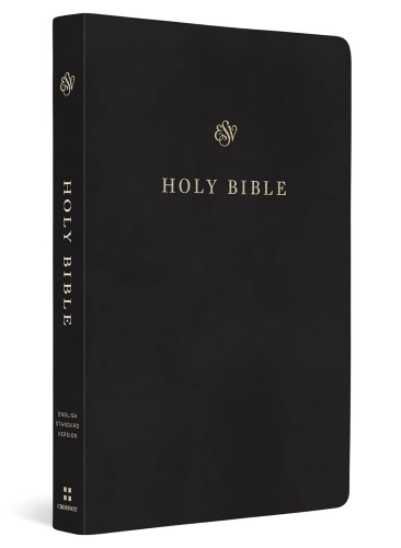Anglais, Bible, English Standard Version, moyen format, similicuir noir - ESV Gift and Award...