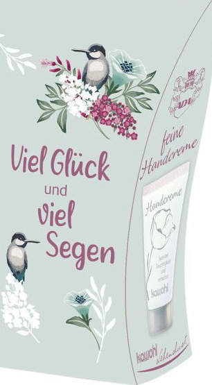 Viel Glück und viel Segen (30 ml - Handcreme Cocooning) - Handcreme von ADA. In Designschachtel...