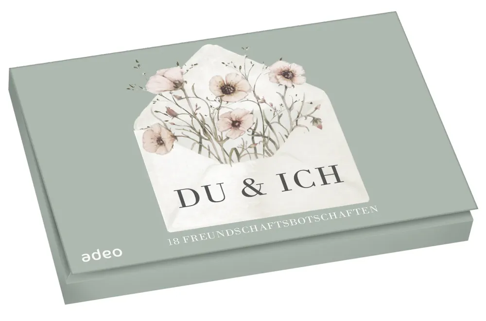 Du & Ich (Postkartenbox) - 18 Freundschaftsbotschaften