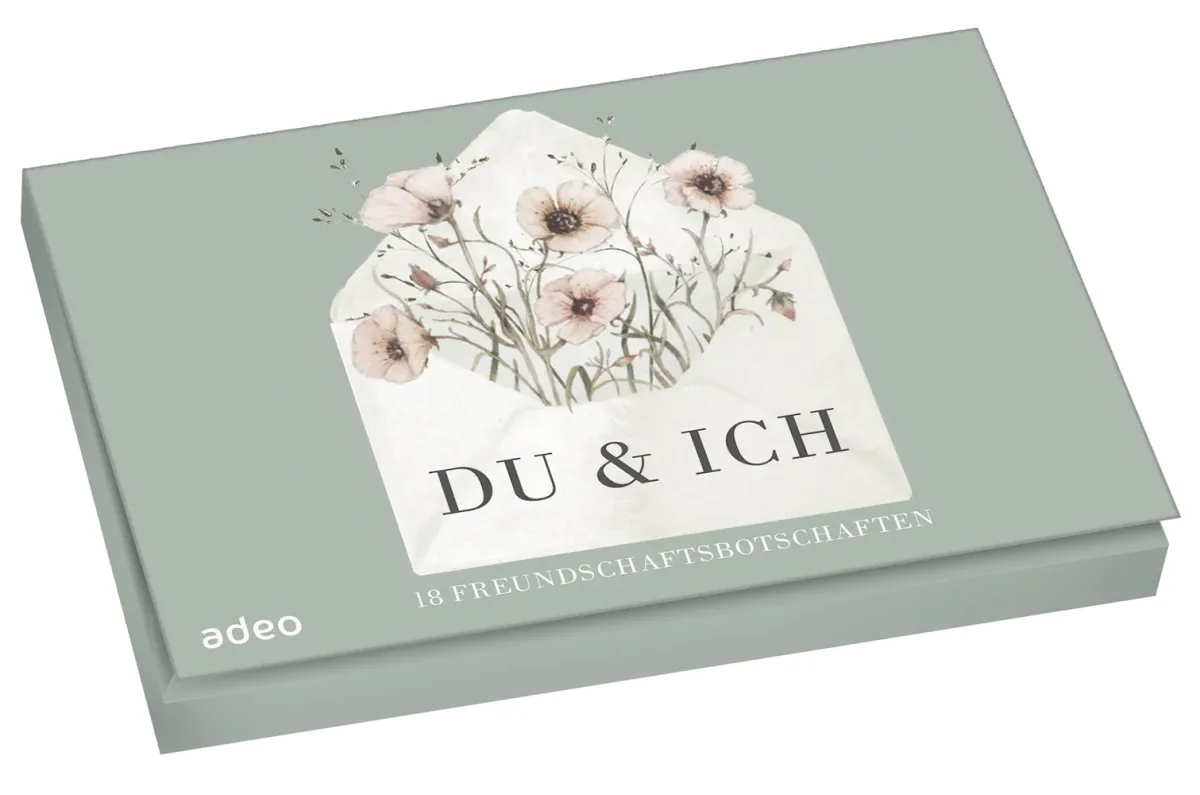 Du & Ich (Postkartenbox) - 18 Freundschaftsbotschaften