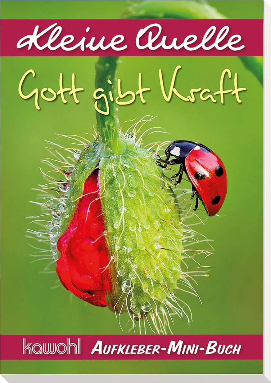 Gott gibt Kraft (Aufkleber-Mini-Buch) - Aufkleber-Mini-Buch: Gott gibt Kraft