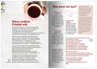 "Kein Frieden in Sicht...?" - Sonder-Ausgabe Heft