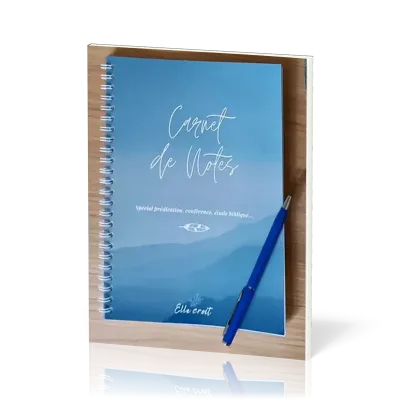 Carnet de notes - Spécial prédication, conférence, étude biblique, …