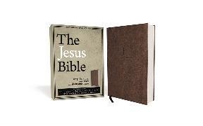 Anglais, Bible d'étude, New International Version, NIV Jesus Bible, similicuir brun - The NIV...