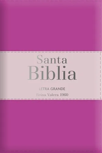 Espagnol, Bible, Reina Valera 1960, gros caractères, Grand format, similicuir souple tricolore...