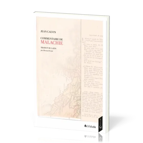 Commentaire de Malachie - Traduit du latin par Renaud Festal