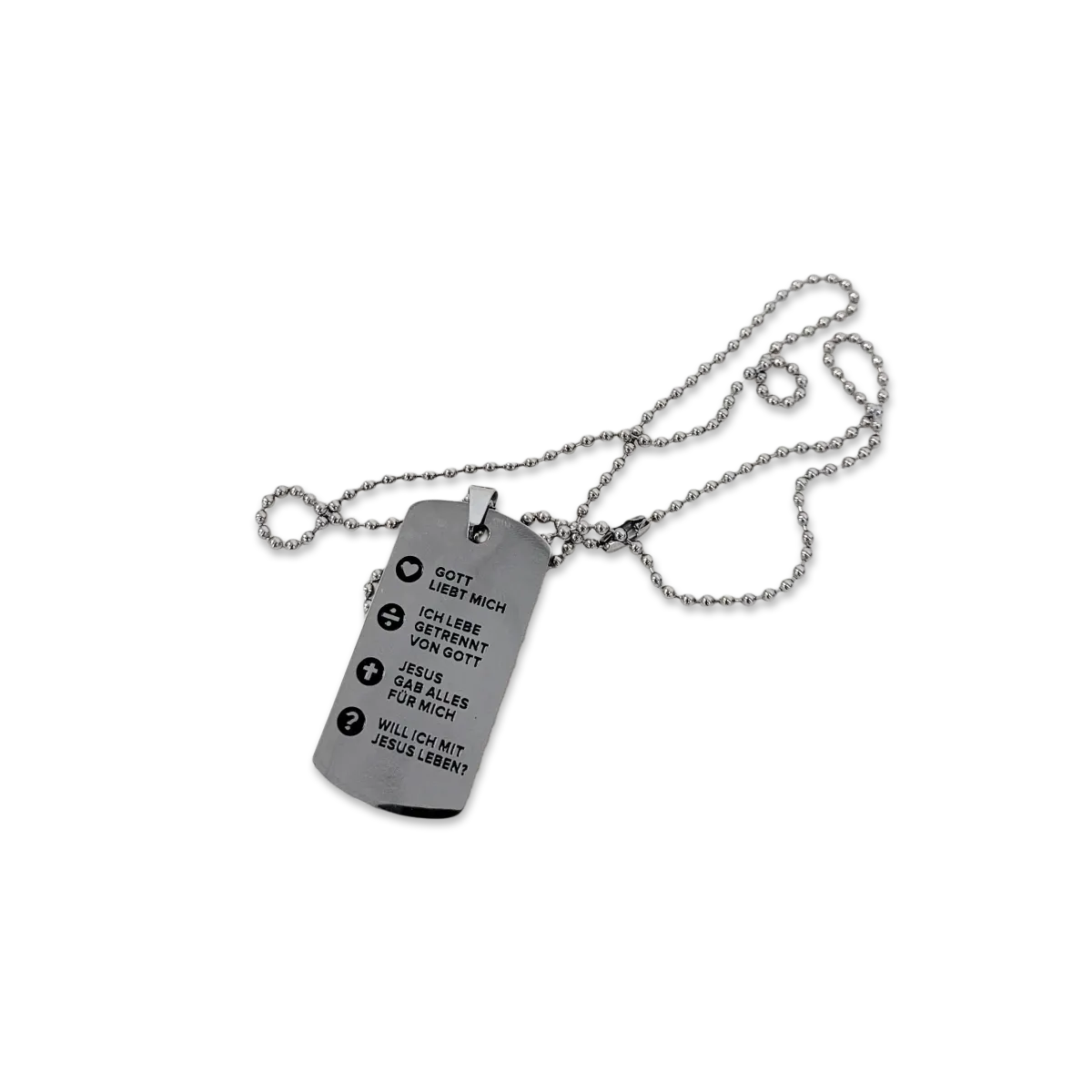 The Four Dog Tag - Kette mit Anhänger