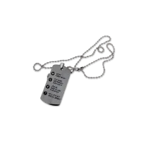 The Four Dog Tag - Kette mit Anhänger