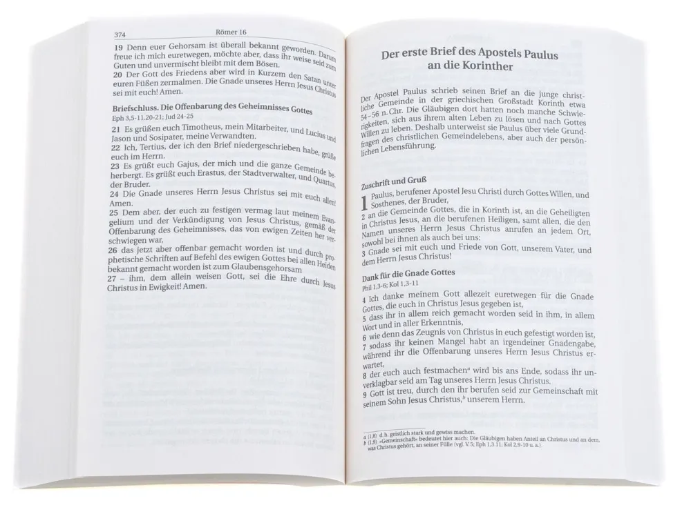 Allemand, Nouveau Testament Schlachter 2000 - Bleu foncé, gaufrage or