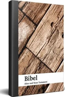 German Bible Complete with Old and New Testament - innovative typesetting, larger size,...
