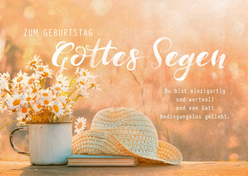 Postkarten Du bist einzigartig