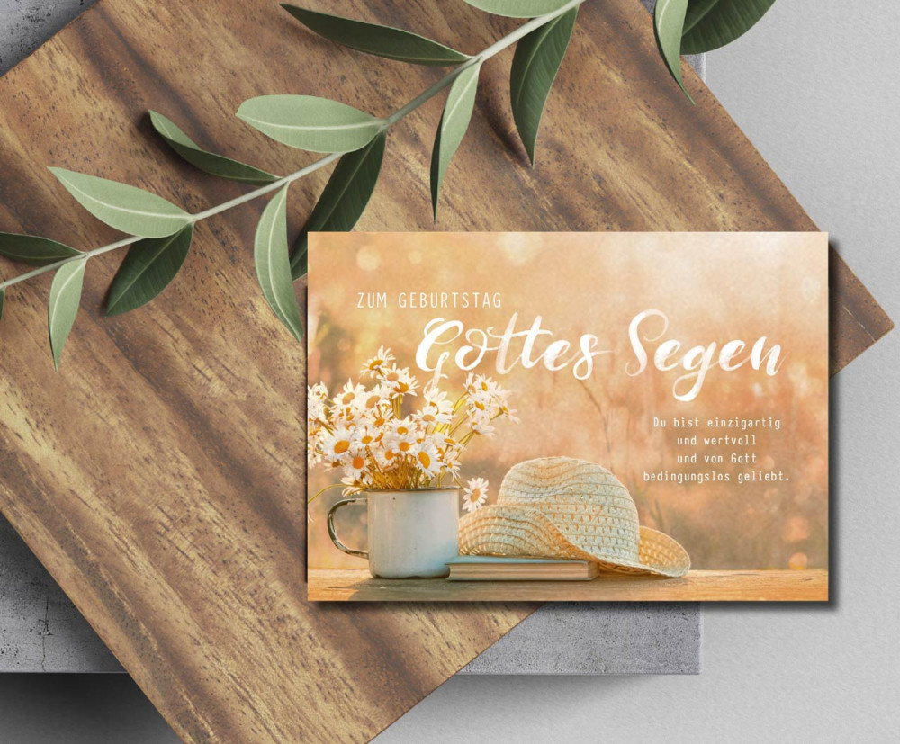 Postkarten Du bist einzigartig