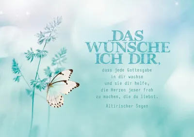 Postkarten Das wünsche ich dir