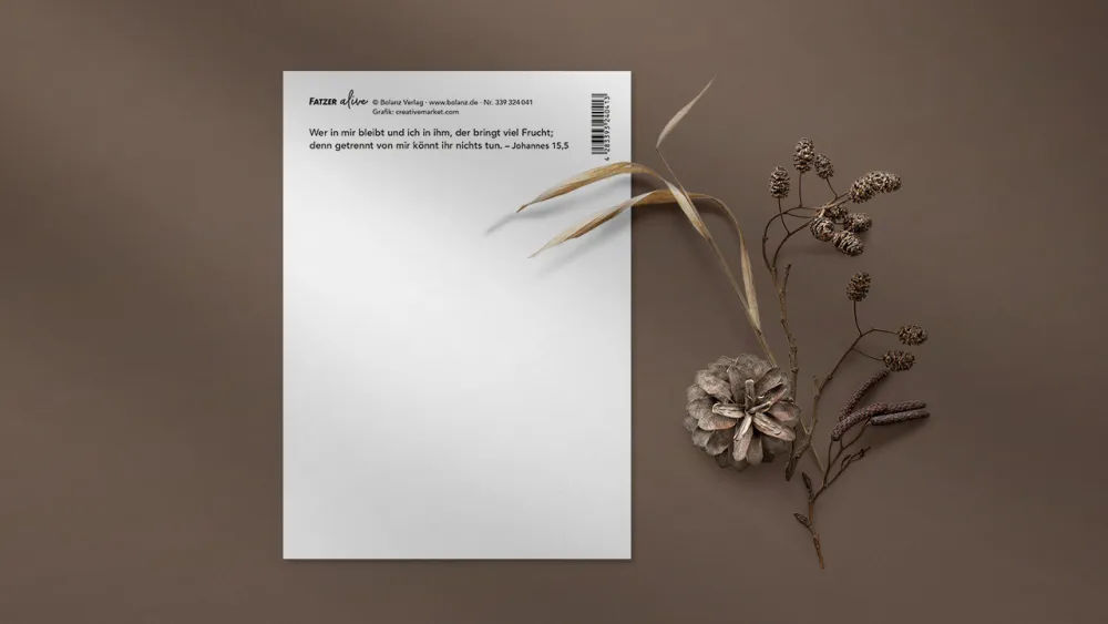 Postkarten Tagesziel: Jesus