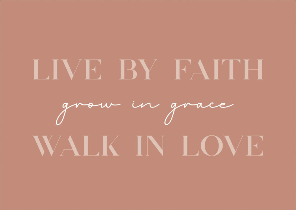 Postkarten Walk in Love