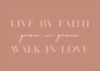 Postkarten Walk in Love