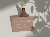 Postkarten Walk in Love