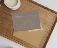 Faltkarte Faith can move mountains - Matthäus 17:20