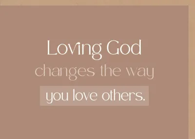Faltkarte Loving God - Epheser 4:32