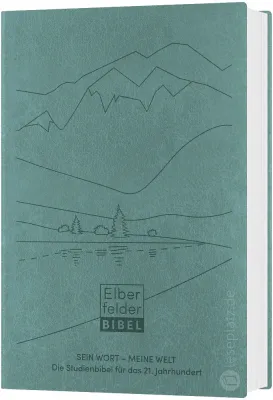 Elberfelder Studienbibel, Sein Wort - meine Welt - Kunstleder blau