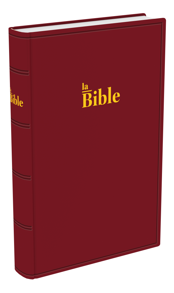 Bible Darby, format standard, grenat - couverture rigide