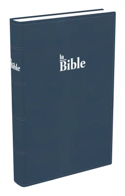 Bible Darby, grand format, bleu - couverture bleu