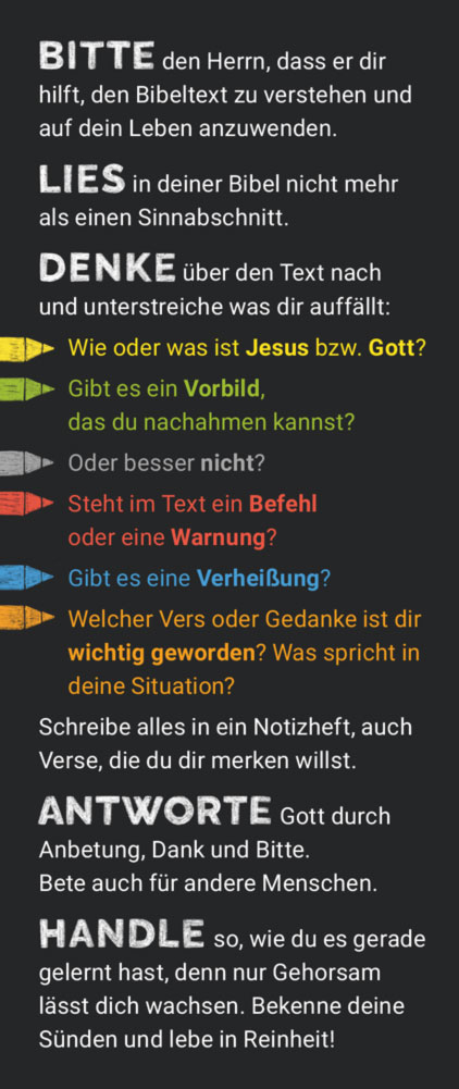 Lesezeichen Wahrheit - Heilige sie in deiner Wahrheit …