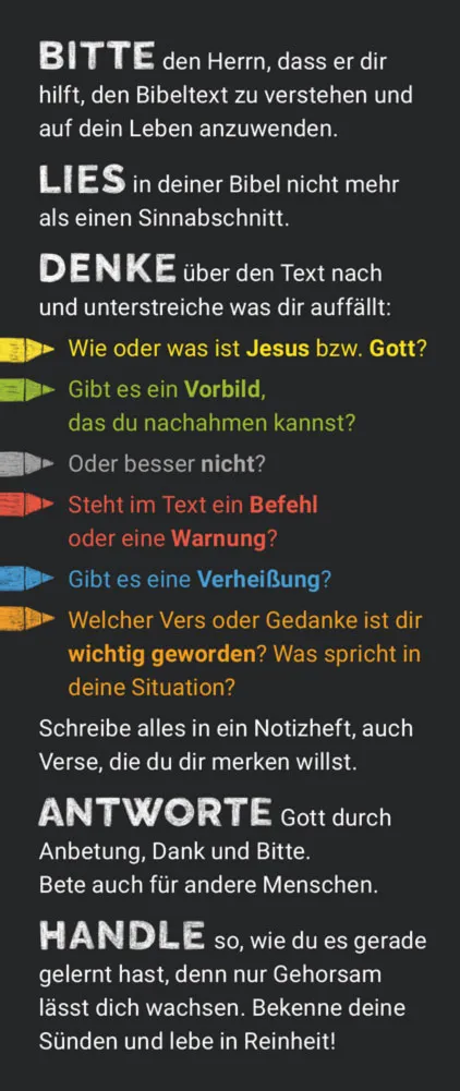 Lesezeichen Wahrheit - Heilige sie in deiner Wahrheit …