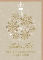 Faltkarte Christbaumkugel - Jakobus 1,17