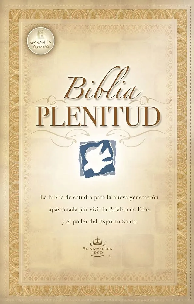 Espagnol, Bible d'étude, Reina Valera 1960, Biblia Plenitud, similicuir noir avec onglets -...