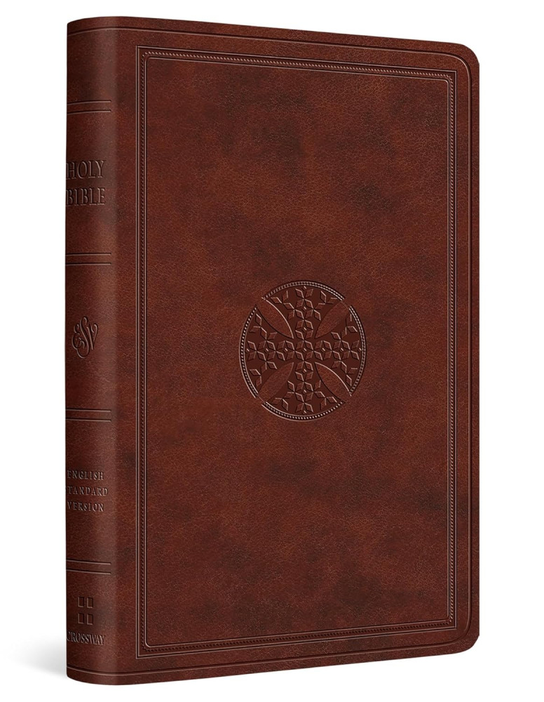 Anglais, Bible, English Standard Version, compacte, couverte souple marron - ESV Value Compact...